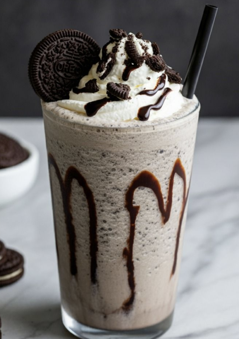 Frappé cookies and cream